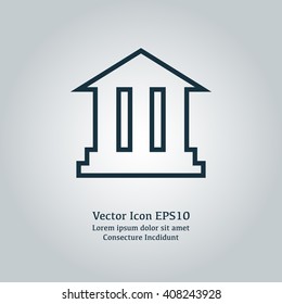 Vector illustration of academy icon
