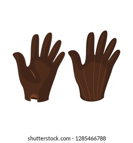 Vector illustration of accessory and style icon. Set of accessory and distinctive stock symbol for web.