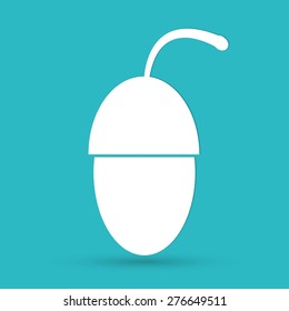 Vector illustration of acorn
