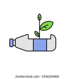 vector illustration of aesthetic botanical icon