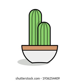 vector illustration of aesthetic botanical icon