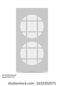 Vector illustration of aesthetic shadow overlay with earthy tones and calm atmosphere on vertical background 150