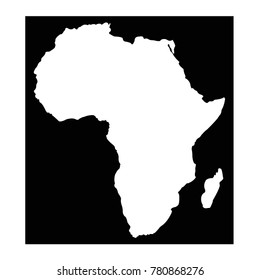 vector illustration of Africa map