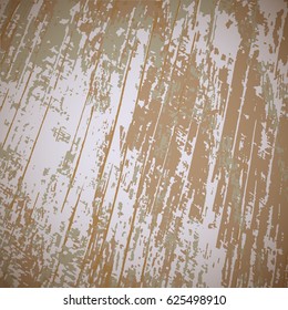 Vector illustration of aged dark brown colored cardboard backdrop. 