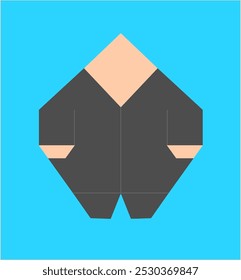 Vector illustration of agen intelligence, Vector illustration of worker, Vector illustration of bodyguard