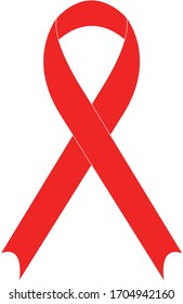 vector illustration of AIDS Ribbon icon