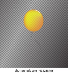 Vector illustration air ballon on background 