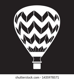 Vector illustration of a air balloon
