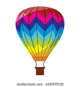 Vector illustration of a air balloon