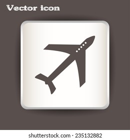 Vector illustration of an airplane 