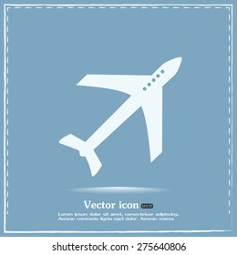 Vector illustration of an airplane 