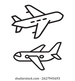 Vector illustration of airplane design