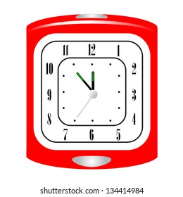 Vector illustration of alarm clock
