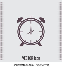 Vector illustration of an alarm clock 