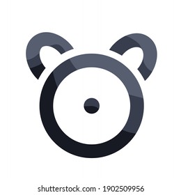 ilustración vectorial de un icono de reloj despertador.  ilustraciones para recordatorio, tiempo, temporizador.  nivel de diseño minimalista eps 10