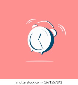 
A vector illustration of an alarm clock, suitable for illustration on the web, Android and other applications