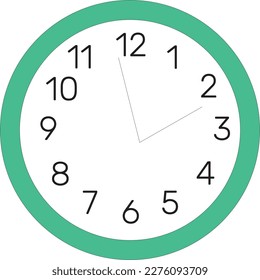 vector illustration of  alarm clock,wall clock, and classic clock
