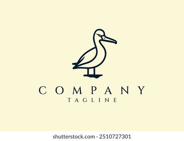 Vektorgrafik von Albatros Logo Design