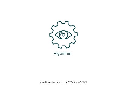 Vector Illustration of Algorithm: Solving Complex Problems with Mathematical Precision