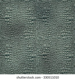 Vector illustration of alligator skin seamless art crocodile
