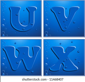 Vector illustration - alphabet