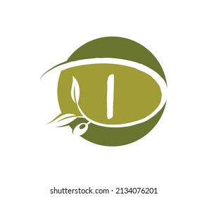 A vector illustration of Alphabet Grape Vine Monogram Initial Logo Letter D