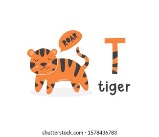 Tiger Alphabet Images Stock Photos Vectors Shutterstock