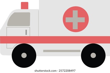 Vector Illustration of an Ambulance