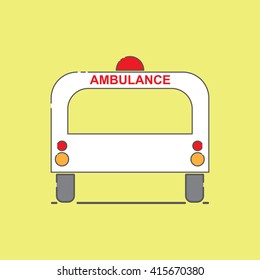 Vector Illustration Ambulance