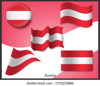 Vector illustration of american flag for various events