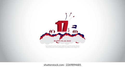 vector illustration Americana Samoa flag day