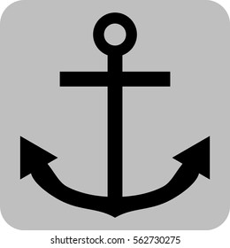 Vektorgrafik mit Ankersymbol
