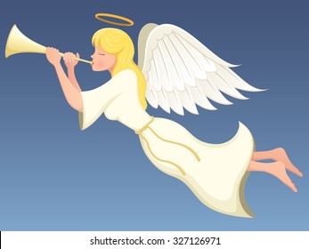 310 Angel blowing horn Images, Stock Photos & Vectors | Shutterstock