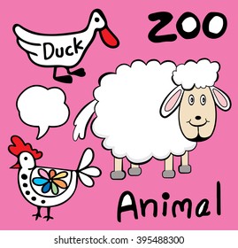 Vector illustration of Animal