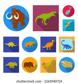 Vector illustration of animal and character sign. Collection of animal and ancient  vector icon for stock.
