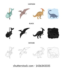 Vector illustration of animal and character sign. Collection of animal and ancient stock vector illustration.