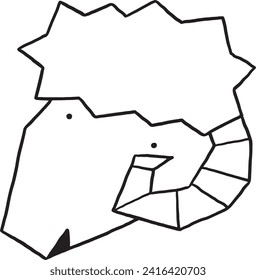 vector illustration animal graphic symbol