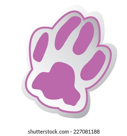 vector illustration. animal print