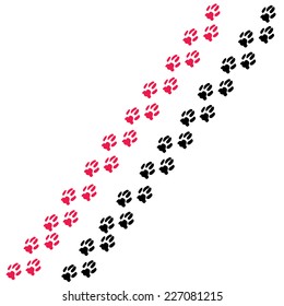 vector illustration. animal print