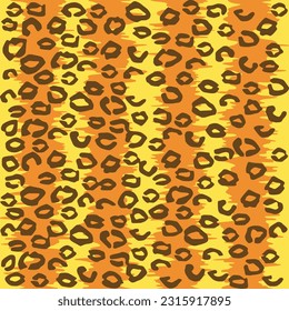 Vector illustration of animal print