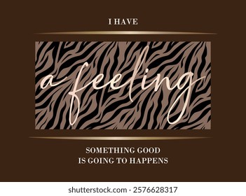 Vector illustration. Animal print design on dark background. Lovely print for t-shirt, Templates for celebration, ads, branding, banner, cover, label, poster, sales