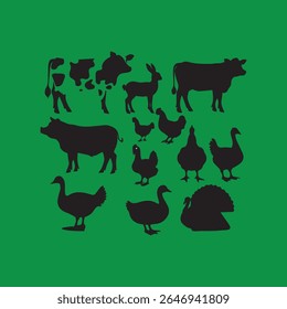 vector illustration of an illustration of a animals.