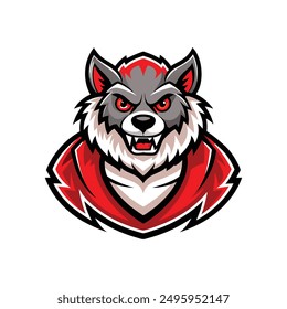 vector illustration animals head mascot Gaming logo 