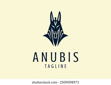 Vector illustration of Anubis Logo Design