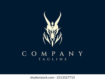 Vector illustration of Anubis Logo Design