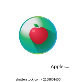 ilustración vectorial apple icon deslindar plantilla