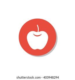 Vector illustration of apple  icon. Premium quality web icon