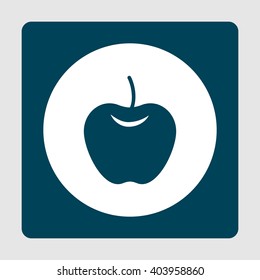 Vector illustration of apple icon. Premium quality web icon