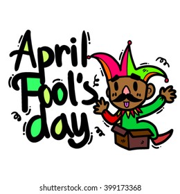 Vector Illustration, April Fool's Day