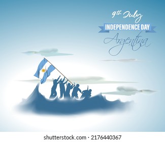 Vector illustration for Argentina Independence Day